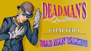 Dead man's questions manga