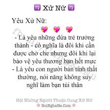Yêu Xử Nữ, thì bạn hãy cố chấp nhận hai... - Hội Những Người Thuộc ...