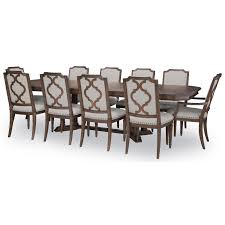 The rustic dining set will gives you an elegant nuance in your dining room. Rachael Ray Home By Legacy Classic Refined Rustic 9050 622k 2x241 8x240 Transitional Dining Table And Chair Set Esprit Decor Home Furnishings Dining 7 Or More Piece Sets
