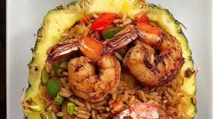Jerk chicken pineapple bowl recipe. How To Make Jerk Shrimp Pineapple Fried Rice Youtube