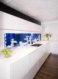 It's designed to be easily hung from the inside of the wall rather than the outside. 10 Aquarium Kitchen Ideas For A Breathtaking Kitchen Interior Design Kitchen Kitchen Design Modern Kitchen