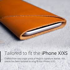 Mujjo Leather Wallet Sleeve For Apple Iphone Xs X Leather Wallet Best Leather Wallet Wallet