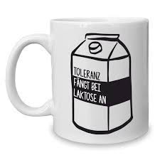 Toleranz Fangt Bei Laktose An Lustiger Kaffeebecher