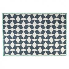 Black And White Wool Rug Uk Tiles Medium Black And White Flat Weave Wool Rug 120 X 180cm Flat Weave Wool Rug Black And White Tiles Tile Rug