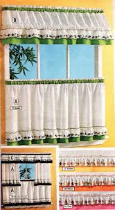 short retro window curtains & cafe