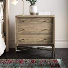 Solid wood construction made from pine with a variety of custom finishes available. Dilbeck 3 Drawer Nightstand Reviews Joss Main 3 Drawer Nightstand Drawer Nightstand Nightstand