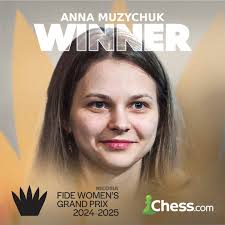 ¡Enhorabuena a la GM Anna Muzychuk por ganar el Gran Premio Femenino de  Nicosia de la FIDE! : r/chess