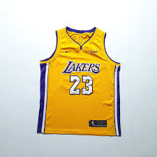 Lebron james lakers statement edition 2020. Nike Nike Lakers Lebron James 23 Jersey Tshirt Grailed