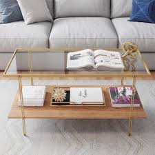 Redefine your dining experience with elegant gold glass table at alibaba.com. Gold Accent Tables Living Room Furniture The Home Depot