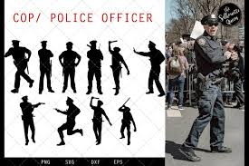 Download Cop Svg File Police Svg Cut File Silhouette Studio Cricut Design Sp By The Silhouette Queen Thehungryjpeg Com