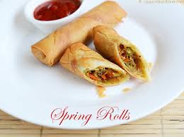Vegetable Spring Roll Recipe Vegetarian Raks Kitchen Recipe Spring Roll Recipe Vegetable Spring Rolls Spring Rolls Recipe Vegetarian