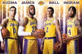 Poster Nba Los Angeles Lakers Team 18 22x34in Lakers Team Los Angeles Lakers Nba Los Angeles