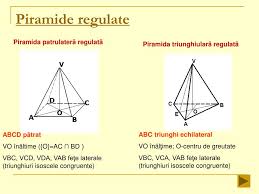 Se mai numeşte şi baricentru [gr. Ppt Piramide Regulate Powerpoint Presentation Free Download Id 6322375