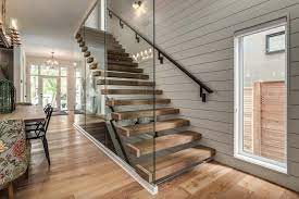 Calgary Home Radiates With Fresh Modern Farmhouse Style Modern Farmhouse Style Modern Farmhouse Staircase Design