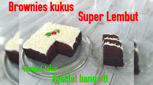 Liem 3 telur tetap moist dan legit recooknya bunda intan apip. Resep Brownies Kukus Super Lembut Hanya 4 Telur Youtube