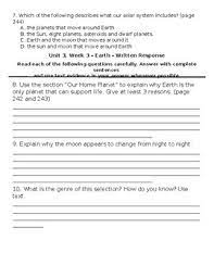 George floyd's death reverberated on a global scale. 3rd Grade Wonders Earth Selection Test Unit 3 Week 3 By Grayline