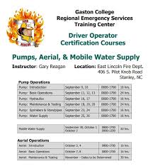Gain peace of mind about your water with our simple and affordable water testing services. Huntersville Fire On Twitter Beginning September 9th The East Lincoln Fire Department Through Gaston College Will Be Hosting The Entire Series Of Nc Driver Operator Certification Courses Which Include Pumps Aerials