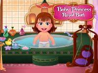 Treating herself with a bombs bath can let her body relax down thoroughly. Baby Princess Royal Bath Baby Games Baby Games For Kids Baby Princess