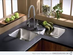 Modular Kitchen With Corner Kitchen Sink Cabinet Redboth Com In 2020 Kitchen Sink Design Modern Kitchen Sinks Corner Sink Kitchen