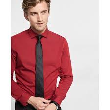 Express Modern Fit Diamond Textured Dress Shirt 41 Liked On Polyvore Featuring Men S Fashion Men S Mens Red Dress Shirt Mens Shirt Dress Red Shirt Dress
