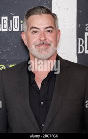 Jesse Sharp arrives at the premiere of "Beetlejuice" The Musical LA  Celebration