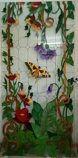my work paint on glass من اعمالي رسم على الزجاج painting glass painting stained glass patterns