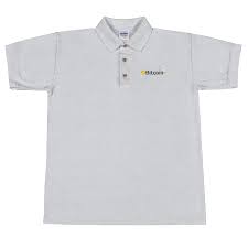 Combine style and class with this 100% cotton polo shirt! Bitcoin Sv Embroidered Polo Shirt Zeroconfs