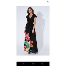 Desigual dress always robe, bleu (denim medium wash 5053), 46 (taille fabricant: Soldes Robe Longue Desigual 2020 En Stock