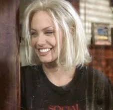 Angelina jolie is no stranger to blonde hair—but it feels like decades since we've last seen her rock anytihng other than her natural, glossy brown. Image About Blonde In Angelina Jolie By On We Heart It