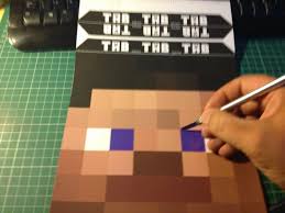 I used regular cardboard, but if you're making. Ideas Y Material Gratis Para Fiestas Y Celebraciones Oh My Fiesta Mascaras De Minecraft Para Imprimir Gratis Steve Minecraft Minecraft Masken Basteln