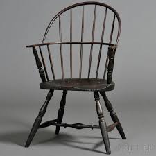 Black Painted Chestnut Maple And Ash Sack Back Windsor Chair Windsor Chair Chair Furniture Collection