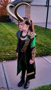 How to make a loki costume part 11. Lady Loki Girl S Costume