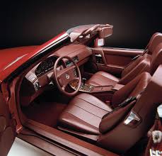 Mercedes Benz Is Celebrating The 25th Anniversary Of The R129 Sl Roadster Presented To The Public At The 1989 Edition Of The Benz Mercedes Mercedes Interior