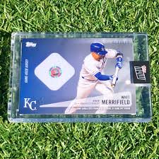 While the values of 1992 topps baseball cards have not held up well over time, i think the design was terrific. Topps Now Baseball Card Number 001 100 Whit Merrifield 31 Game Hit Streak Sea Kc 4 10 19 Kansas City Royals Auctions