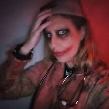 Sharing halloween costumes and haunted attraction photos