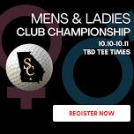Mens & Ladies Club Championship — Stone Creek Golf Club