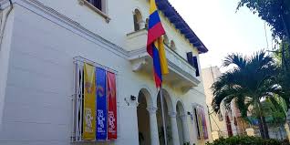 Consulate of cuba in new york. La Embajada De Colombia En Cuba Decoro Su Fachada Para Conmemorar 200 Anos De La Independencia Nacional Embajada De Colombia En Cuba