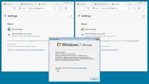 Even though the new paint has some new features and uses the new ribbon ui that microsoft. Microsoft Edge Chromium Released For Windows 7 8 And 8 1