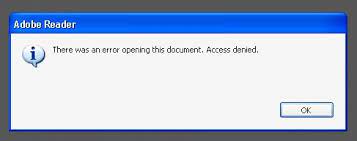 Some users of adobe acrobat reader 11 may encounter an error when they attempt to open a pdf file from their email client such as microsoft outlook. Can T Open A Pdf File There Was An Error Opening Adobe Support Community 2323464