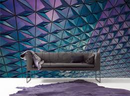 Geometric View خلفيات ثري دي للحوائط منظر هندسي معماري Geometric