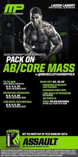 Abs Core Mass Musclepharm Workout Musclepharm Workouts Workout Muscle Pharm