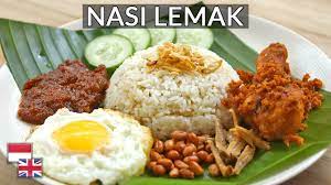 Resep Nasi Uduk Khas Singapore Malaysia Pakai Rice Cooker Youtube