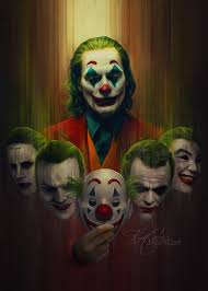 The 5 Jokers By Jasric On Artstation Joker Art Joker Artwork Joker