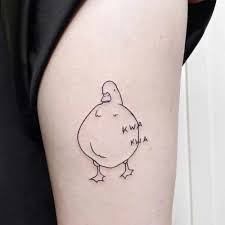 Little duck tattoo