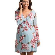 pinkblush maternity surplice dress floral print nwt