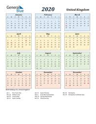 2020 Calendar With Holidays Uk In 2020 Calendar Printables 2021 Calendar Calendar Template