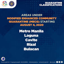 Think of it as quarantine level 4. Mecq Returns To Metro Manila Neighboring Provinces