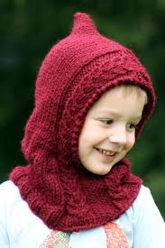 Chihuahuas and dogs with pointy ears. Little Red Hooded Cowl Cowl Knitting Pattern Knitting Baby Knitting