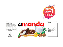 Personalised nutella label kids birthday party fun. Personalised Valentines Nutella Label Heart Design Gift Boyfriend Or Girlfriend Other Celebrations Occasions Home Furniture Diy Worldenergy Ae