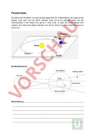 Markiere in der skizze den kernschatten und den halbschatten der erde. Arbeitsblatt Die Erde Steht Schief Geographie Gemischte Themen